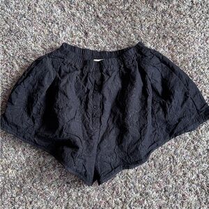 Cecilie Bahnsen Black Mini Shorts